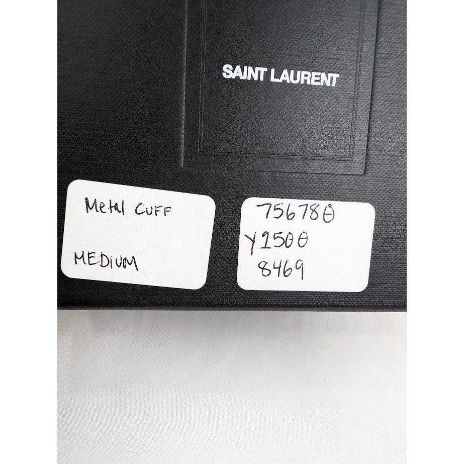 Saint Laurent Paris o1rshd1 Size: M / Q:2 / Metal Cuff Bracelet in Multicolor Size ONE SIZE - 11 Thumbnail
