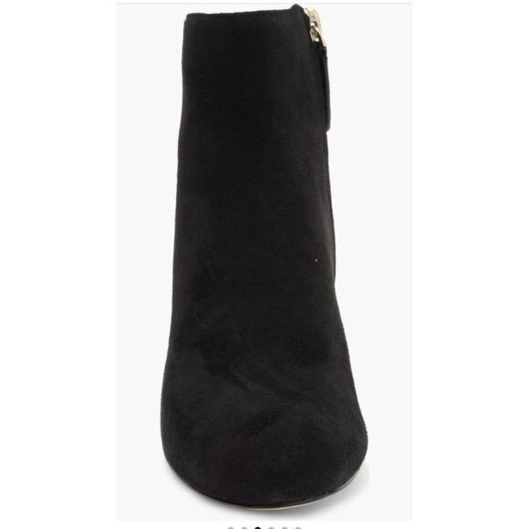 Kate Spade Kate Spade Womens Black Suede Taraji Faux Pearl Block Heel B Size US 8.5 / IT 38.5 - 9 Thumbnail