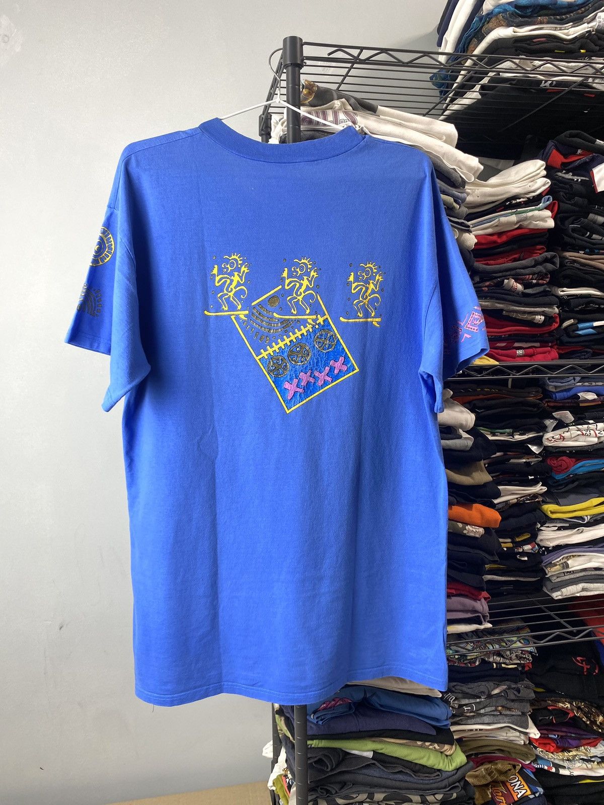 Vintage Vintage 1990’s Hom Surf Style T Shirt Size US XL / EU 56 / 4 - 1 Thumbnail