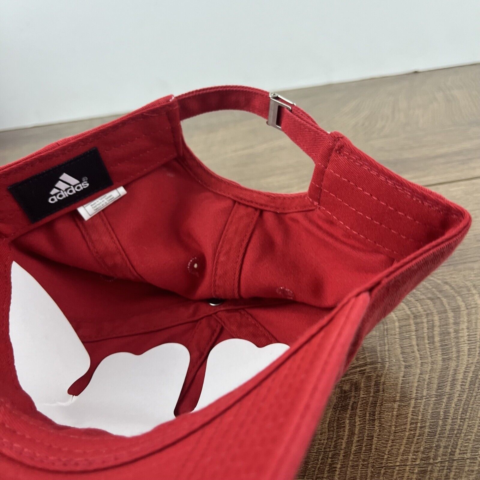 Adidas NC State Wolfpack Womens Hat Red Cap Adidas Adjustable Red A Size ONE SIZE - 14 Thumbnail