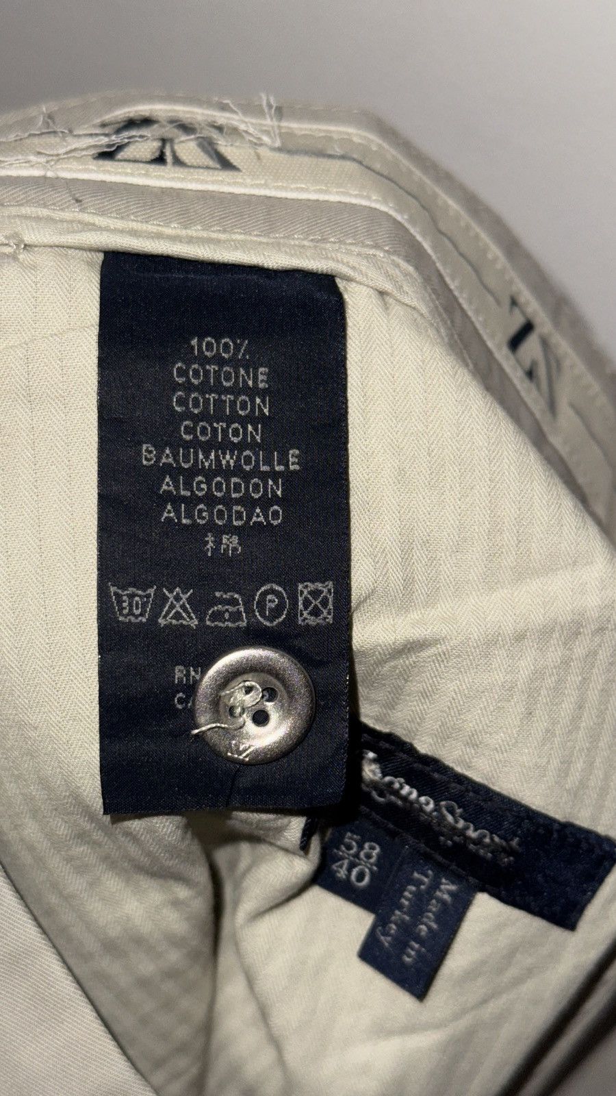 Ermenegildo Zegna Ermenegildo Zegna Sport Trousers Size US 40 / EU 56 - 6 Thumbnail