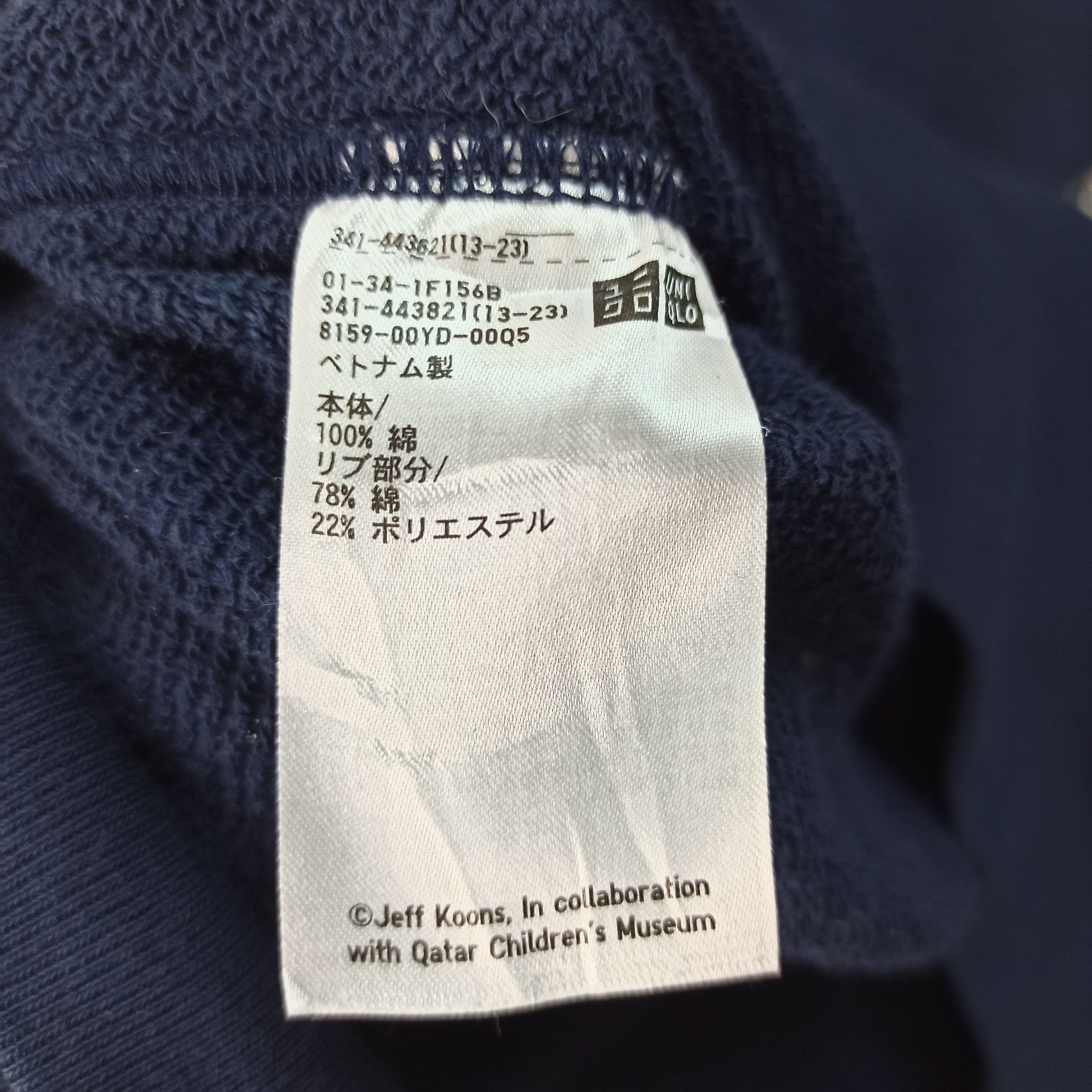 Uniqlo Jeff Knoons Rabbit Sweatshirt Hoodie Size US S / EU 44-46 / 1 - 11 Thumbnail