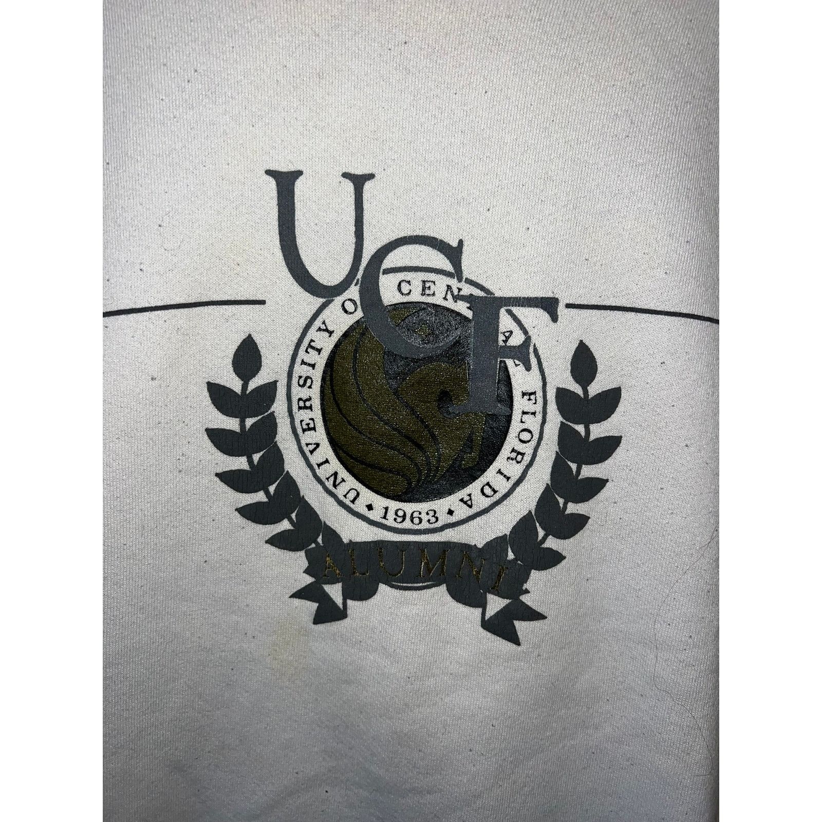 Vintage Vintage UCF Sweatshirt University Central Florida College L Size US L / EU 52-54 / 3 - 2 Thumbnail