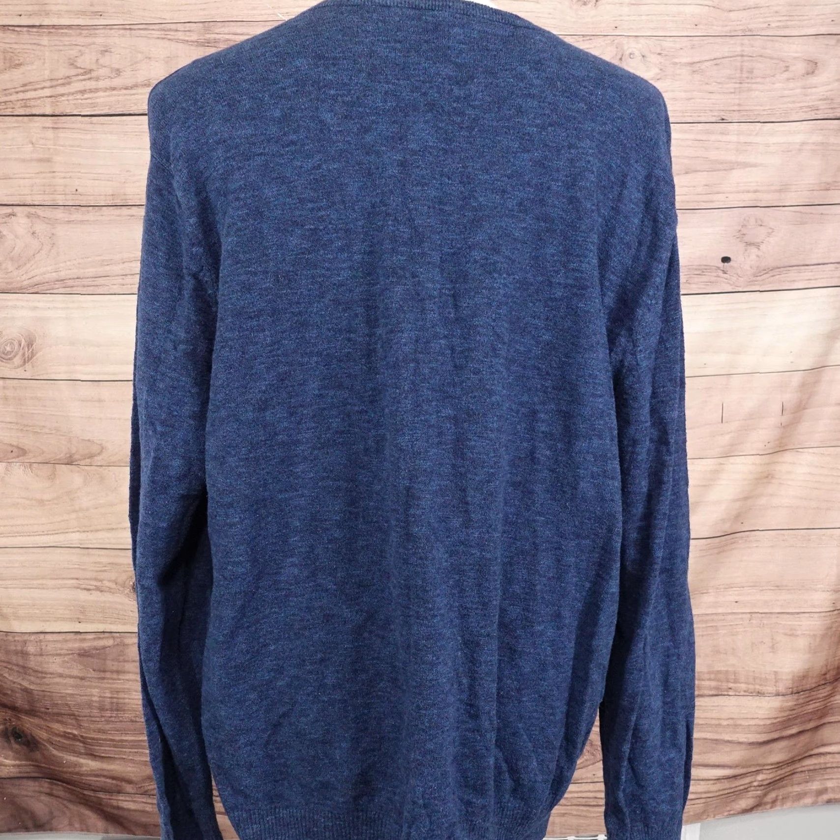 American Eagle Outfitters American Eagle Outfitters Sweater Mens 2XL Blue V Neck Cotton Pullover Knit Size US XXL / EU 58 / 5 - 4 Thumbnail