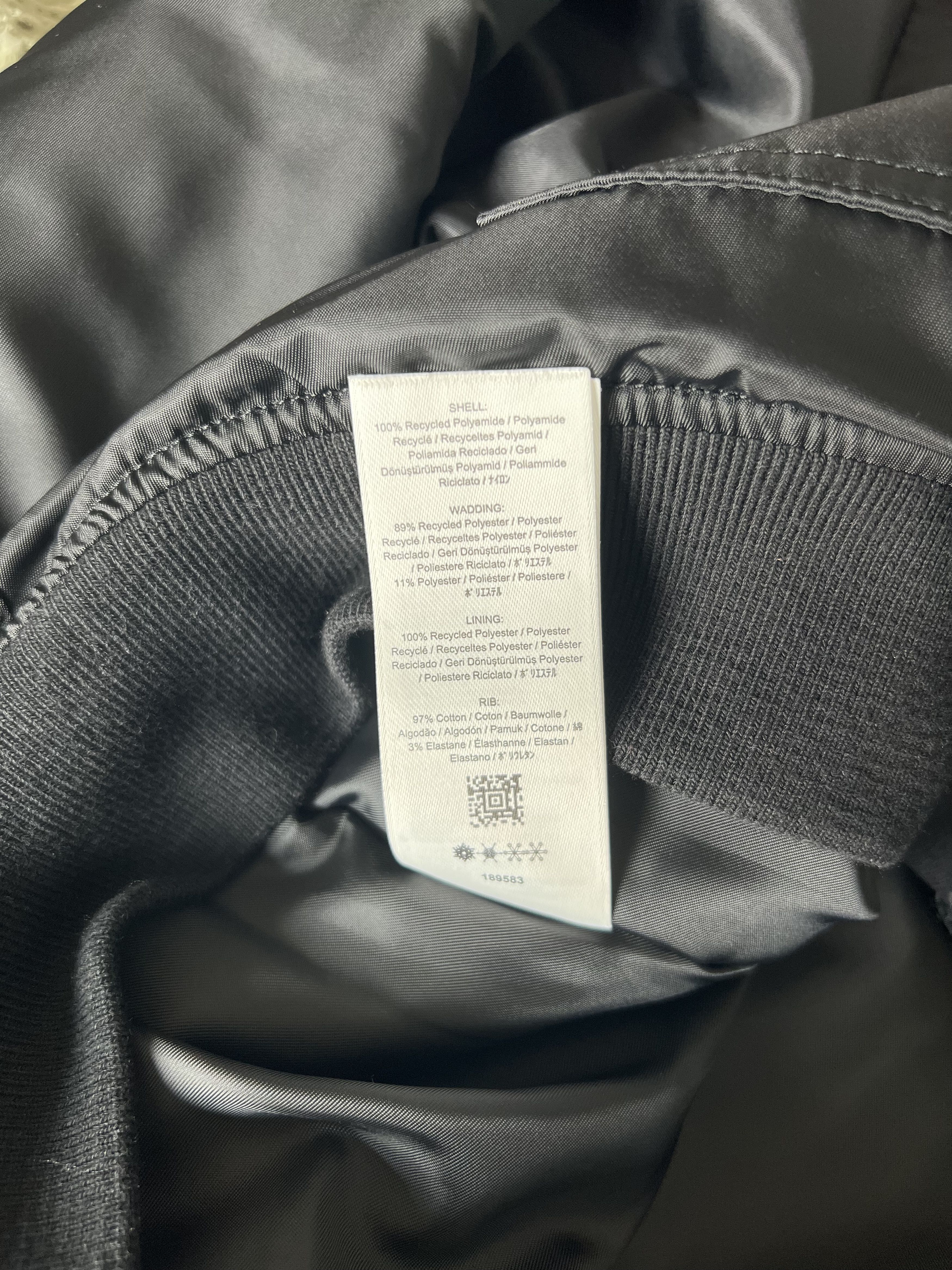 Fred Perry × Raf Simons Raf Simons Fred Perry Printed Flight Jacket in Black Size US L / EU 52-54 / 3 - 9 Thumbnail