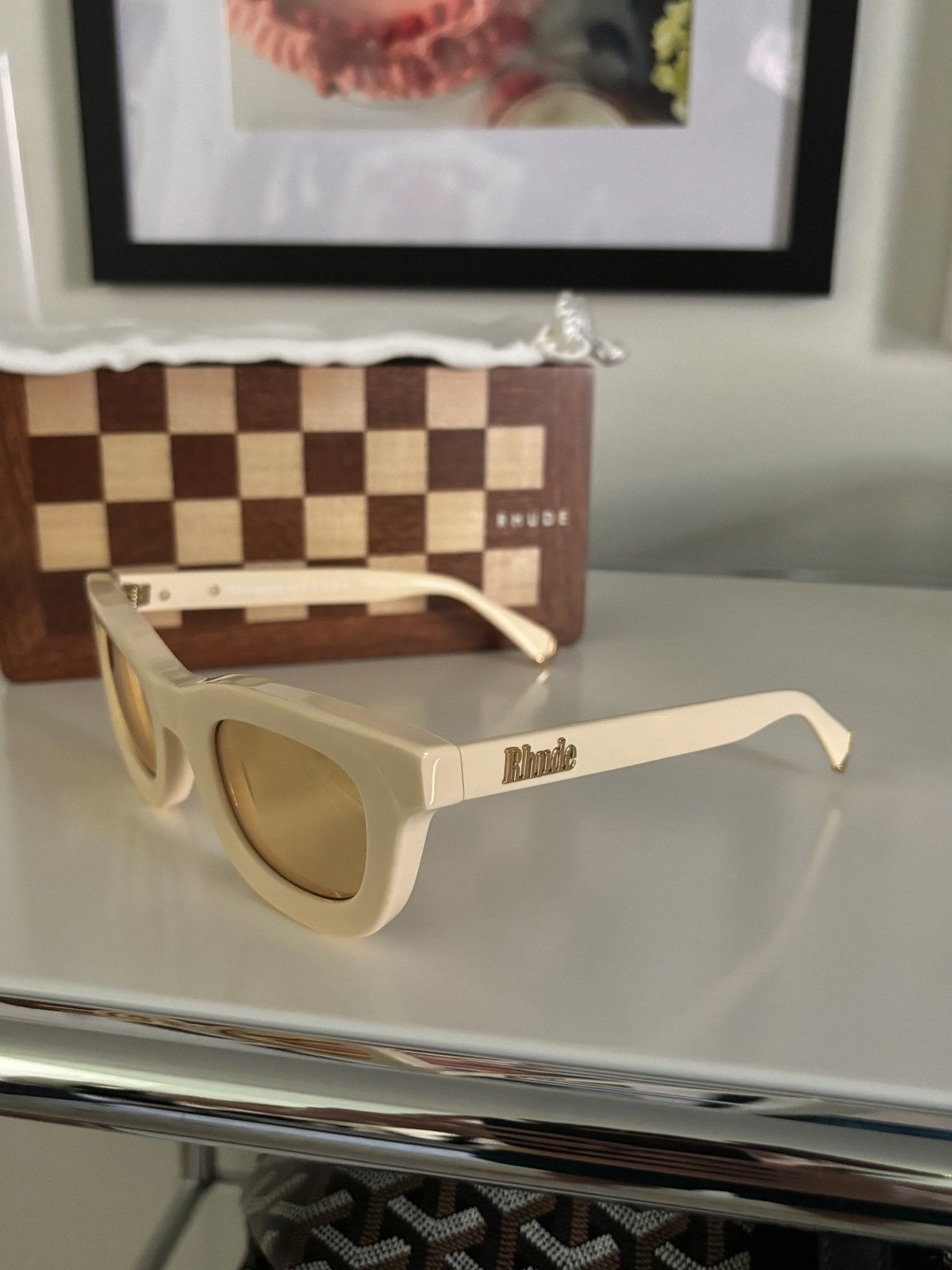 Rhude RHUDE RHODEO SUNGLASSES Size ONE SIZE - 6 Thumbnail