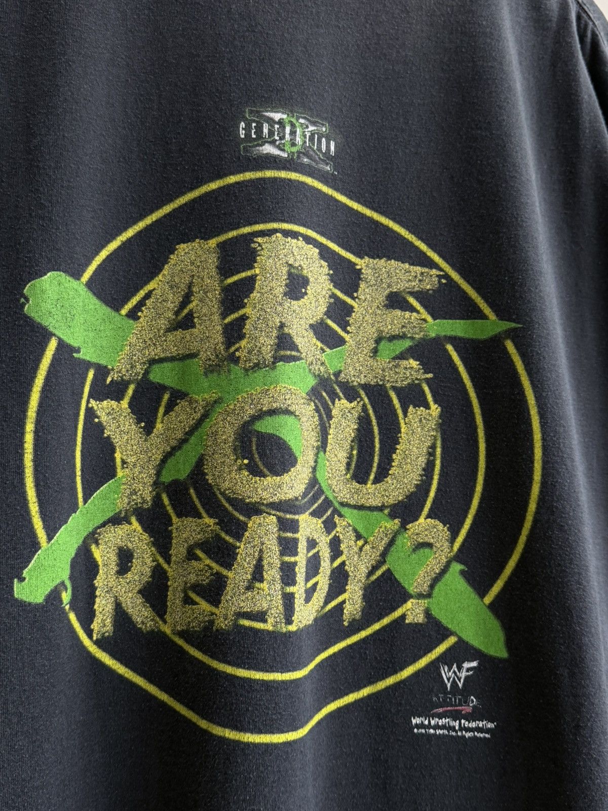 WWF 1998 DX Generation Are You Ready WWF Wrestling T-Shirt Tee Size US XL / EU 56 / 4 - 5 Thumbnail