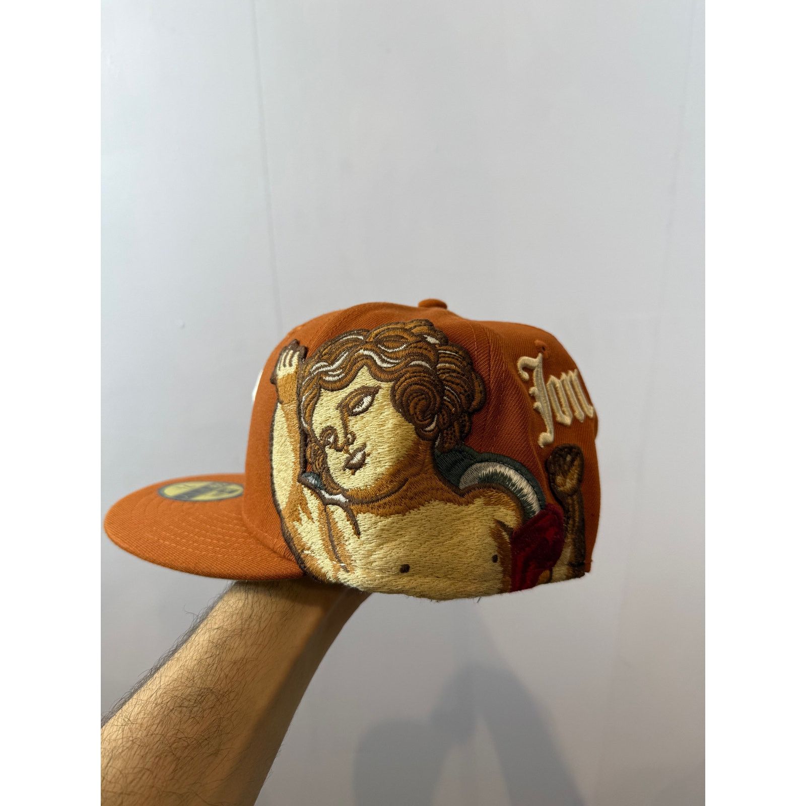 Jon Stan NYC Jon Stan Boston Orange Cap Size 32 - 2 Thumbnail