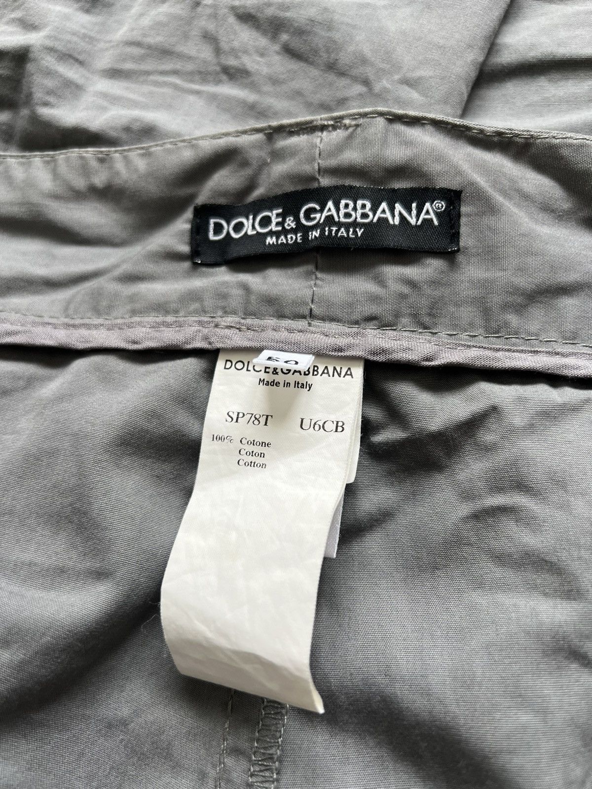 Dolce & Gabbana SS03 Dolce & gabbana zip cargo pants Size US 35 - 16 Thumbnail