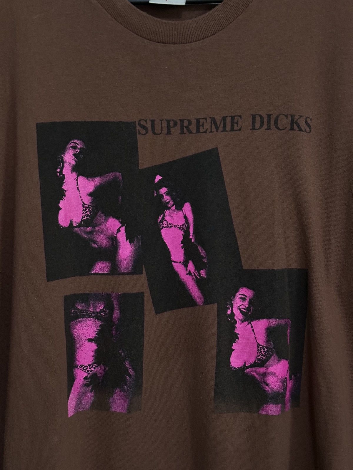 Supreme Supreme Dicks Tee Size US L / EU 52-54 / 3 - 2 Thumbnail