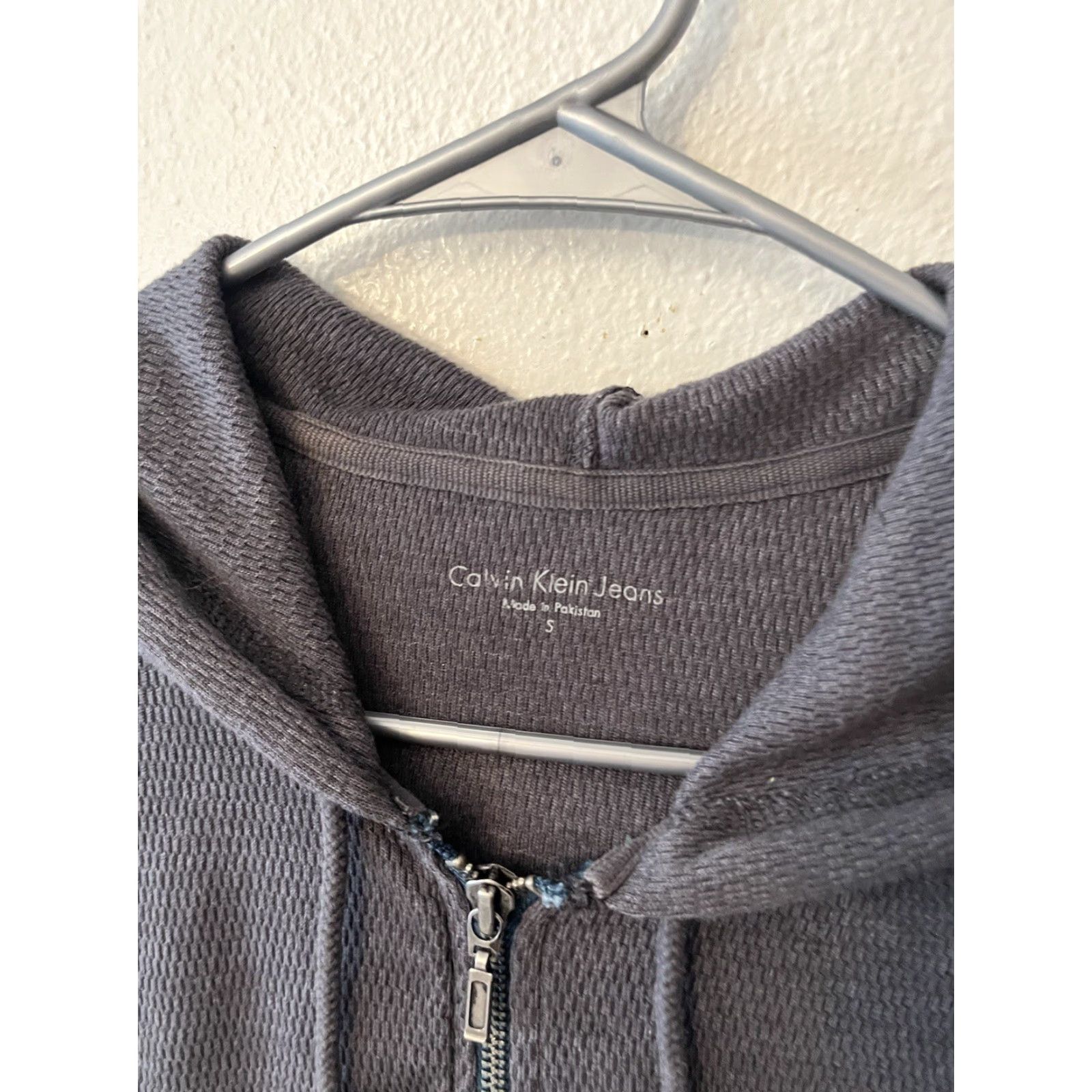 Calvin Klein Calvin Klein Jeans Gray Hoodie Zip Up Small Size US S / EU 44-46 / 1 - 3 Thumbnail