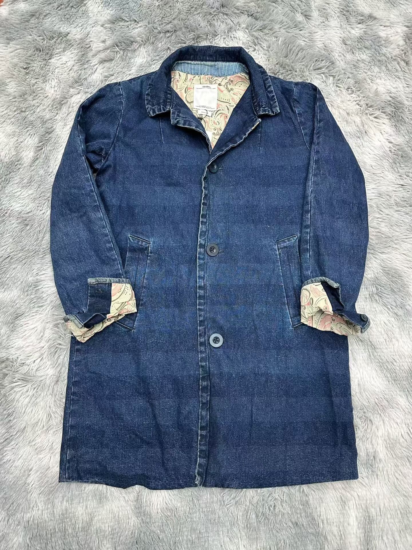 Visvim visvim Denim Jacket with Paisley Lining Size US L / EU 52-54 / 3 - 1 Thumbnail