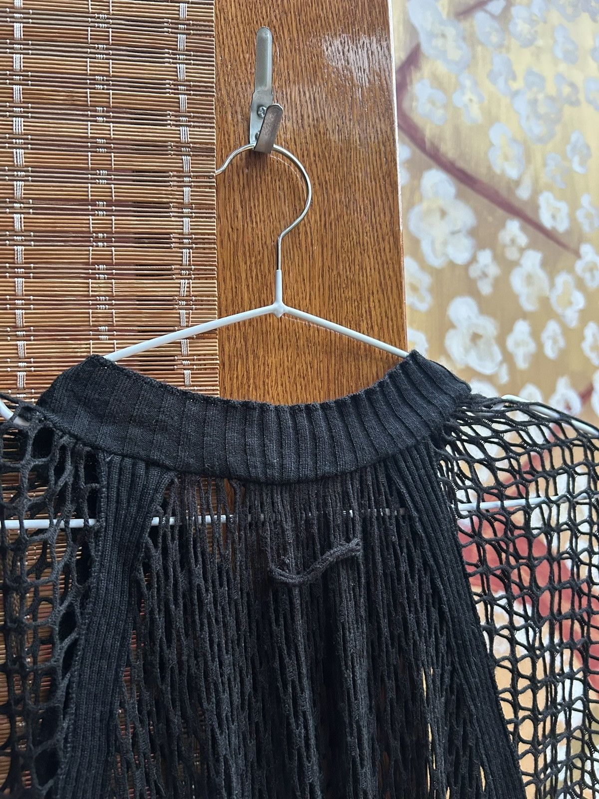 Jean Paul Gaultier Jean Paul Gaultier Maille Cotton Fishnet Crochet Sweater Size S / US 4 / IT 40 - 5 Thumbnail