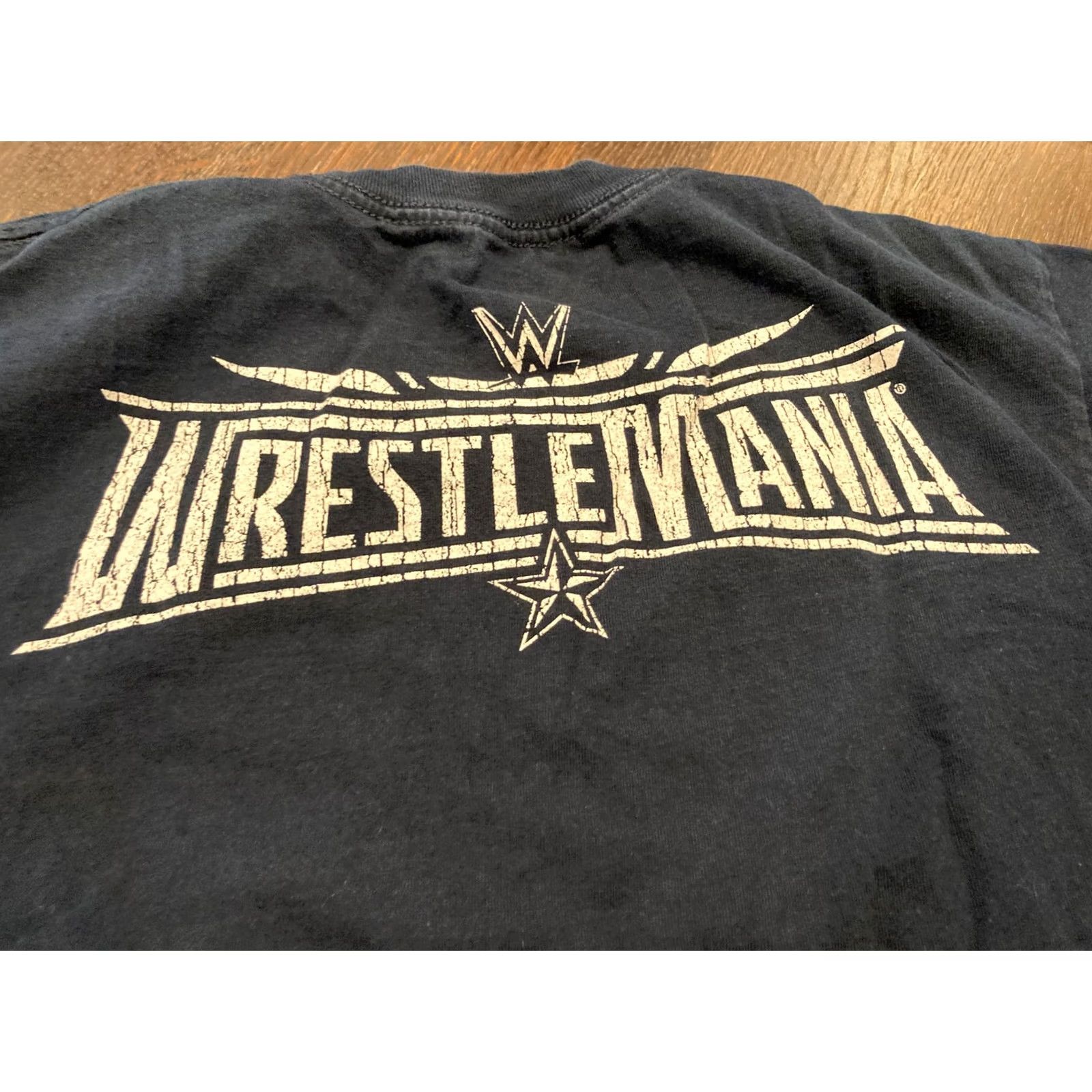 X-LARGE VINTAGE WWE Wrestlemania 32 TX 32 WWF Authentic T Shirt Black Large Size US L / EU 52-54 / 3 - 5 Thumbnail