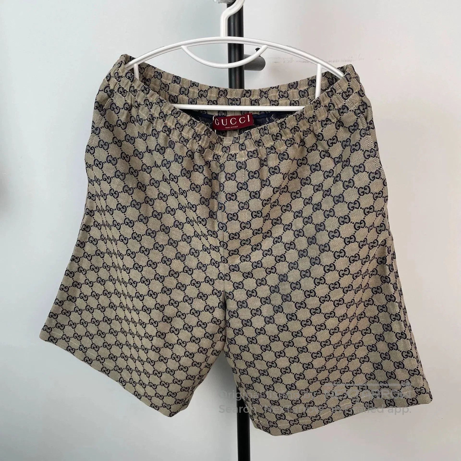 Gucci Gucci Monogram Shorts Gray 50. Size US 34 / EU 50 - 3 Thumbnail