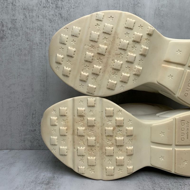 Gucci Gucci Rhyton Logo Low-Top Dad Sneakers - Size US 8 / EU 41 - 6 Thumbnail