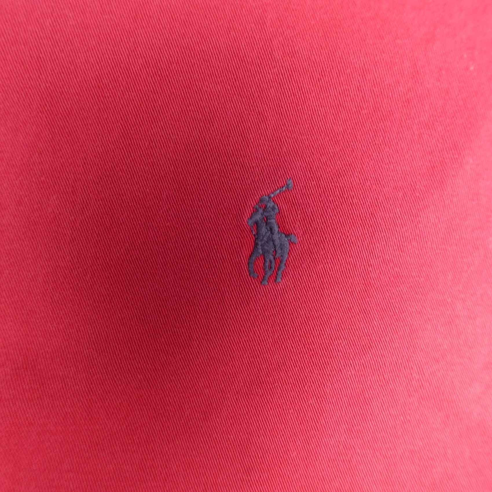 Polo Ralph Lauren VINTAGE Polo Ralph Lauren Shirt Mens XL Red Blake Canvas Button Long Sleeve 90s Size US XL / EU 56 / 4 - 7 Thumbnail