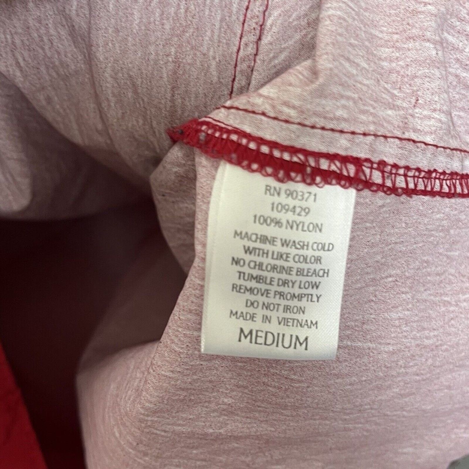 Disney Disney | Vintage Red Anorak 1/4 Zip Jacket Saratoga Springs Size US M / EU 48-50 / 2 - 7 Thumbnail