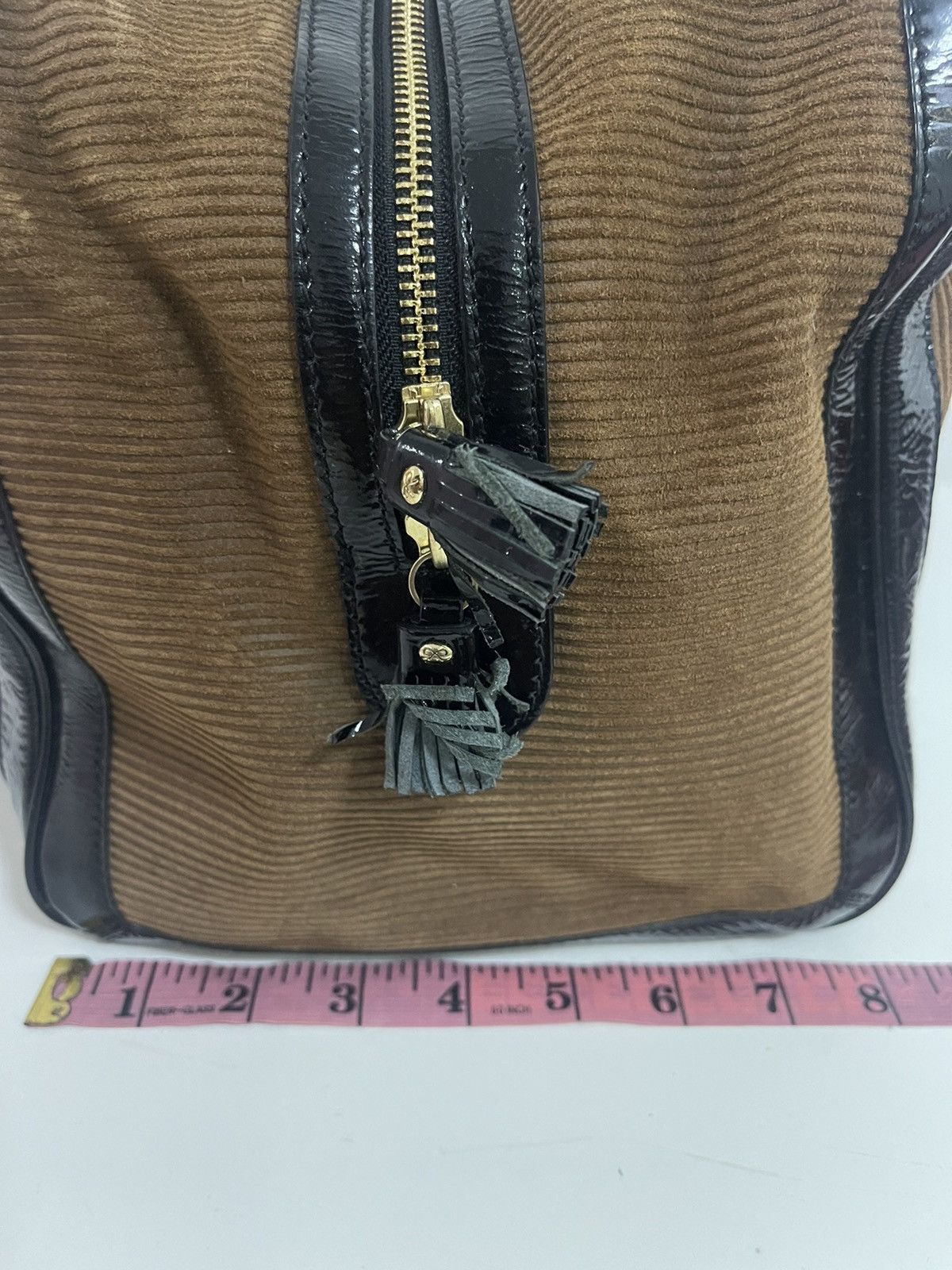 Anya Hindmarch ANYA HONDMARCH CORDUROY LEATHER BAG Size ONE SIZE - 15 Thumbnail