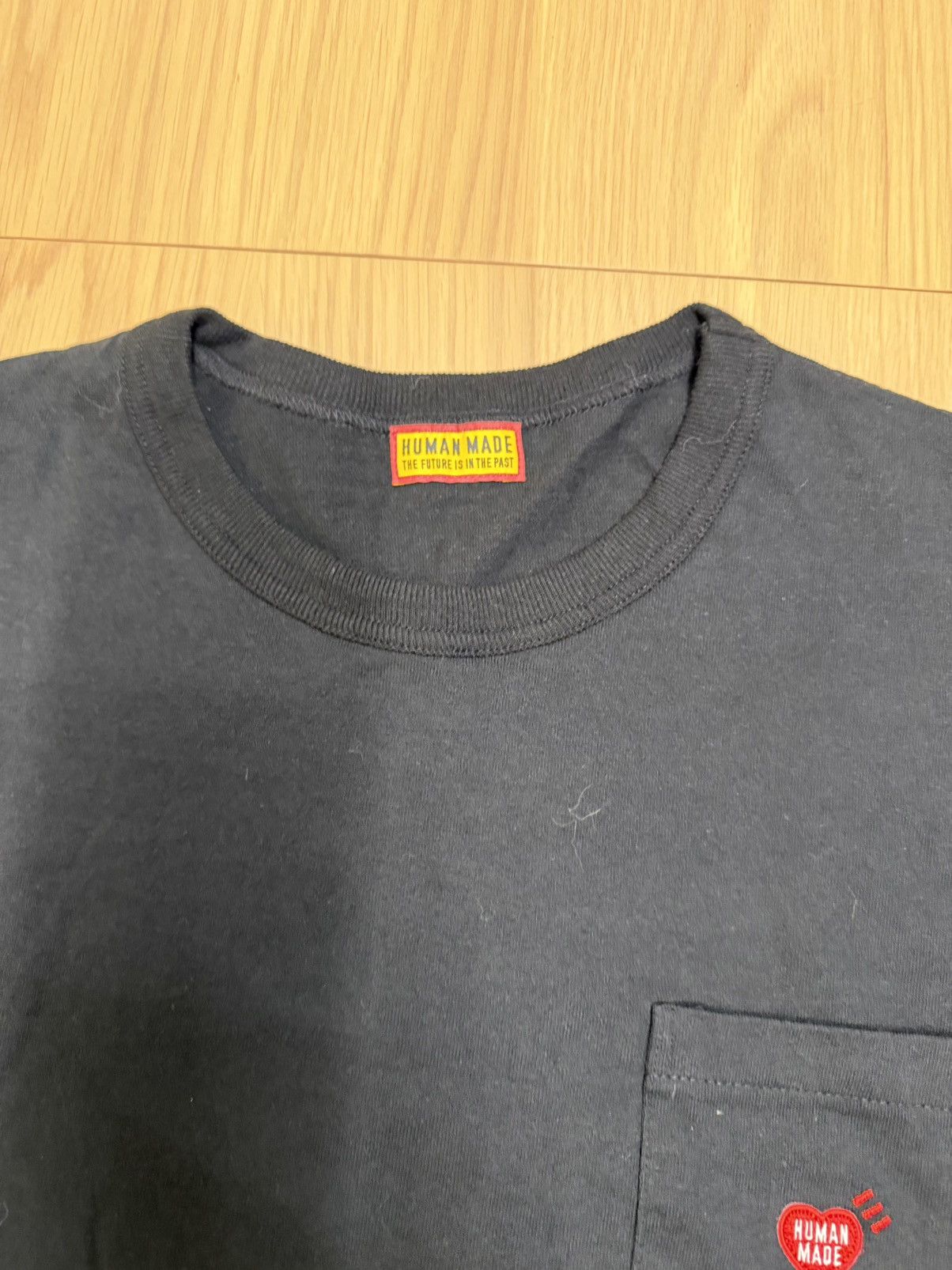 Human Made Human Made Pocket Tee – Black Heart Logo Tee (Japan) Size US XL / EU 56 / 4 - 3 Thumbnail