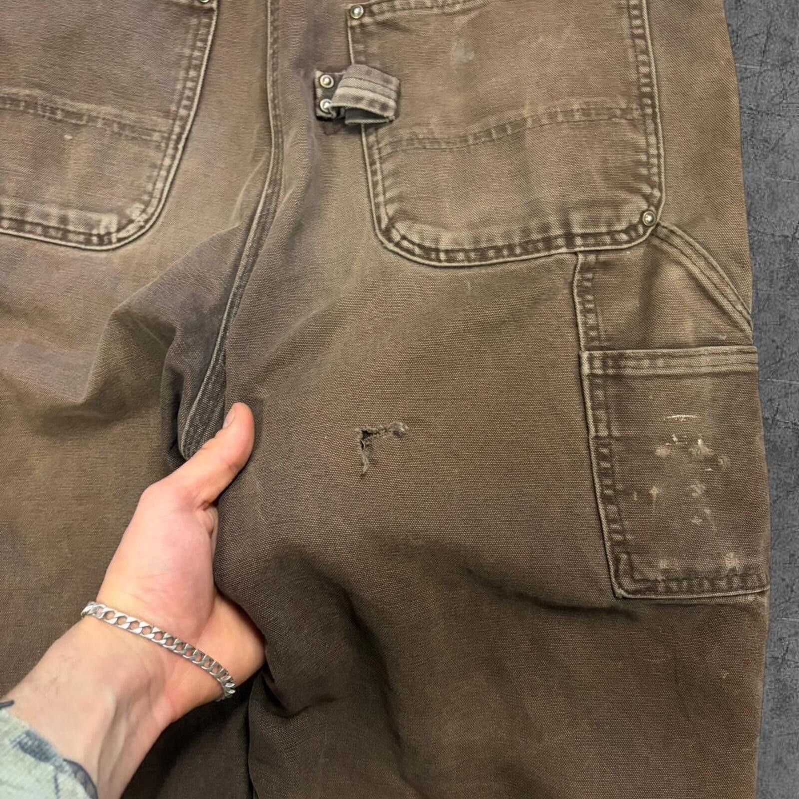 Carhartt Vintage Mocha Carhartt Overalls Size US 34 / EU 50 - 8 Thumbnail