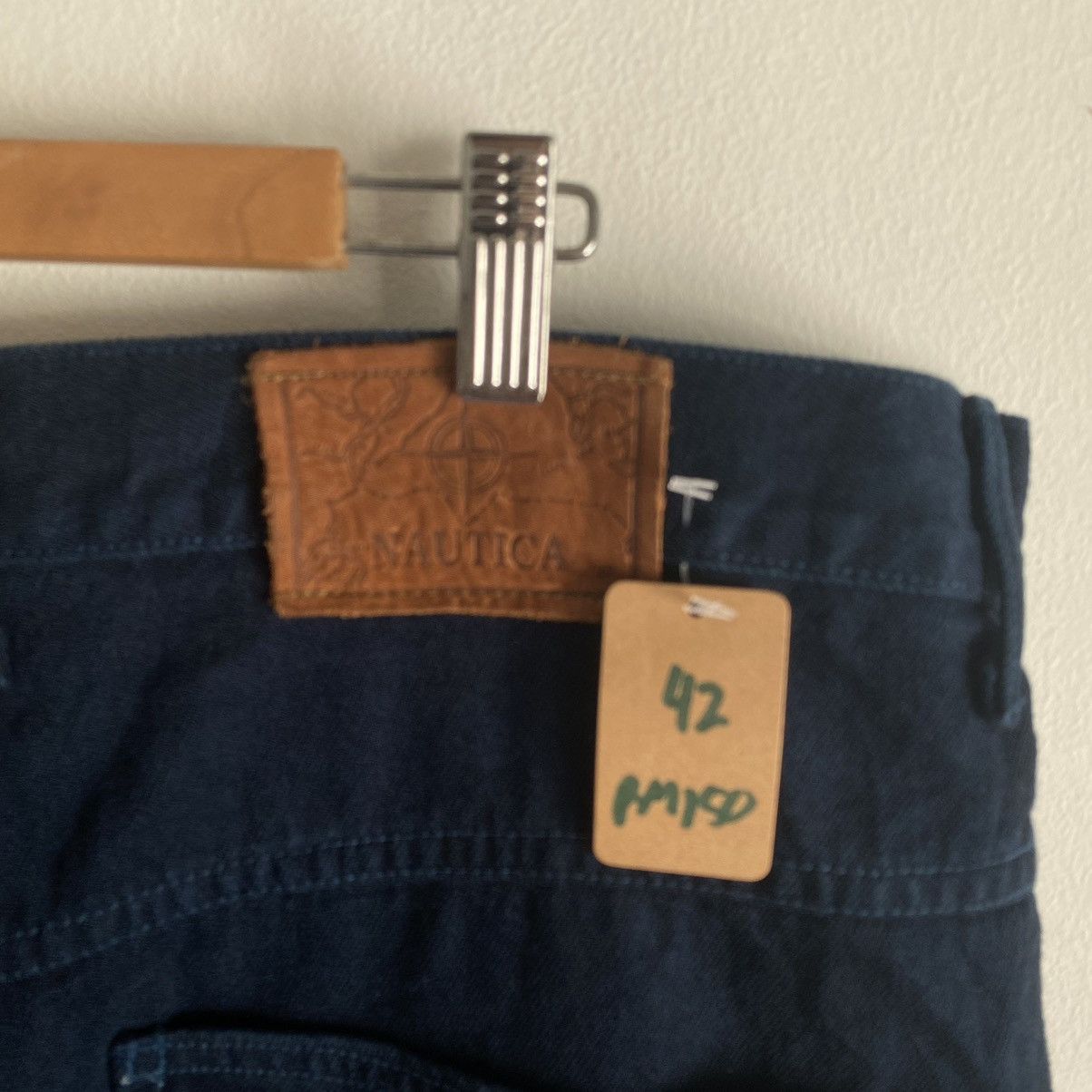 Nautica × Vintage Vintage Nautica Baggy Carpenter Hiphop Pants Size US 42 / EU 58 - 3 Thumbnail