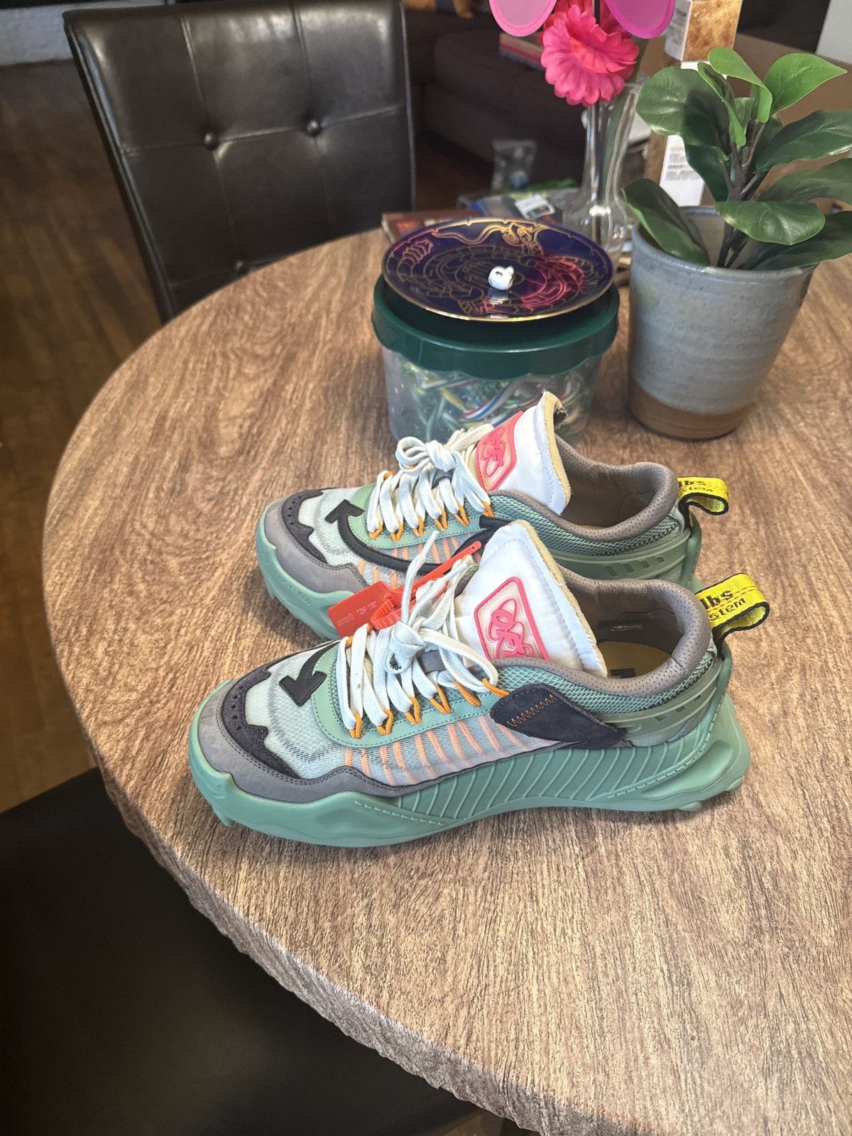 Off-White Off White Odsy 100 “Mint” Size US 9 / EU 42 - 13 Thumbnail