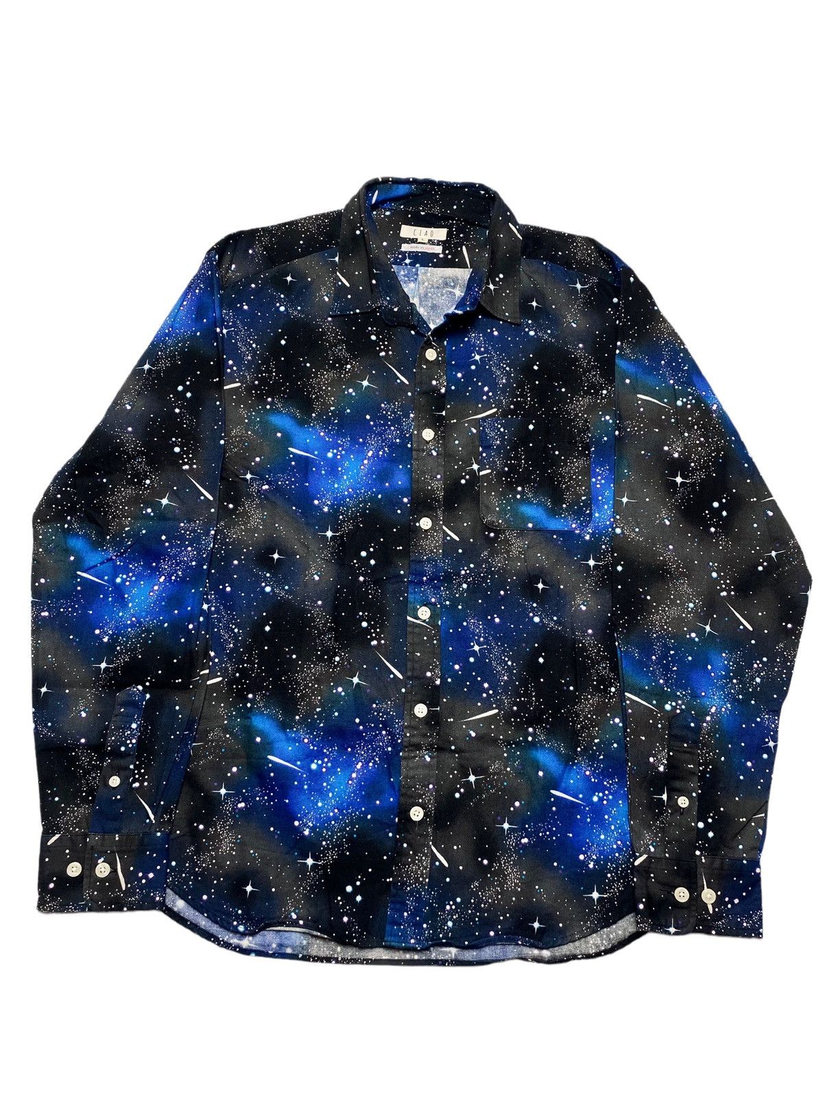 Ciaopanic 2000s Ciao - Fallen Stars Galaxy Button Shirt Size US L / EU 52-54 / 3 - 9 Thumbnail