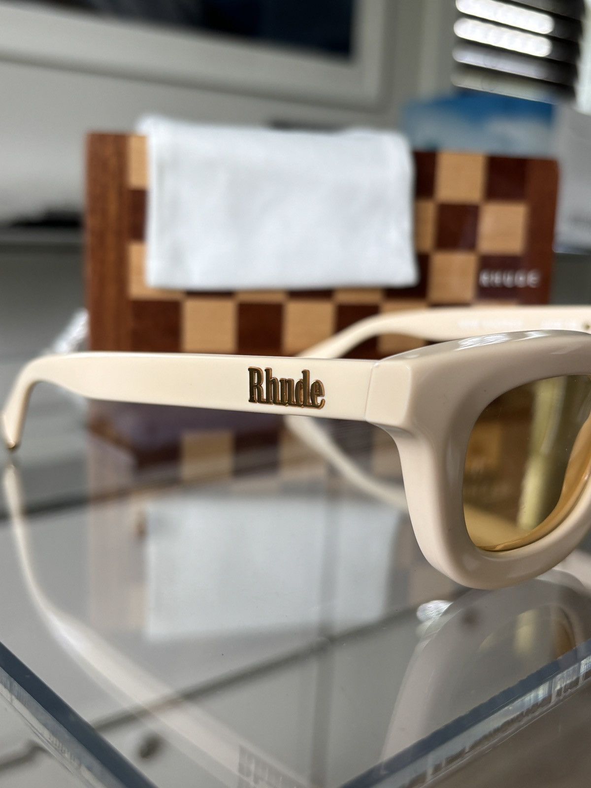 Rhude RHUDE - NEW RHODEO FRAME SUNGLASSES Size ONE SIZE - 17 Thumbnail