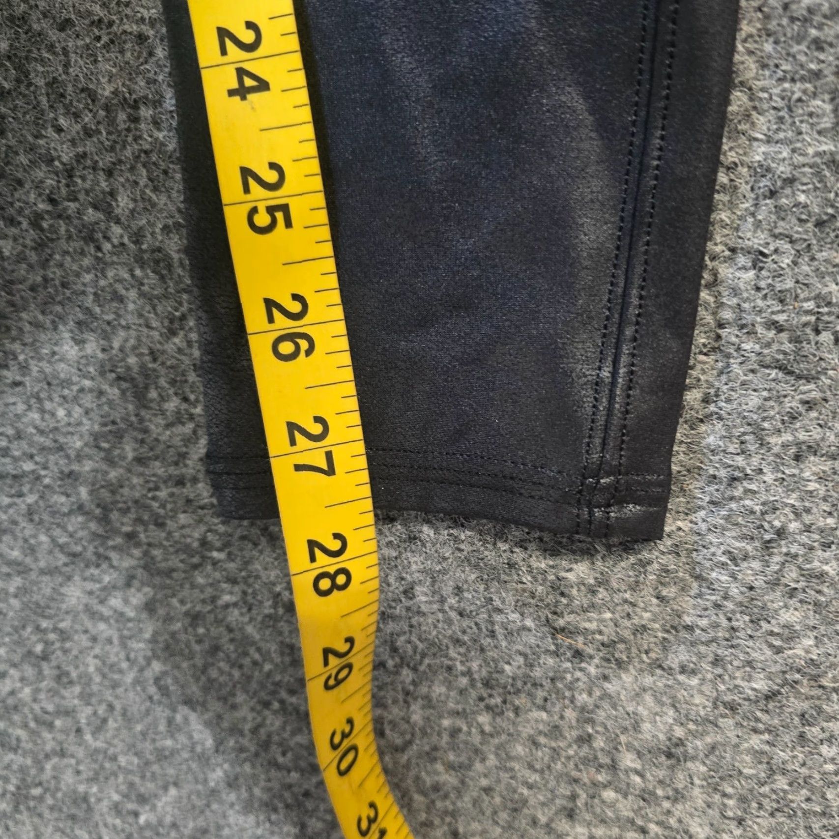 Spanx Spanx Pants Womens Size Large Black Faux Leather Stretch Casual Capsule Basic Size 36" / US 14 / IT 50 - 6 Thumbnail