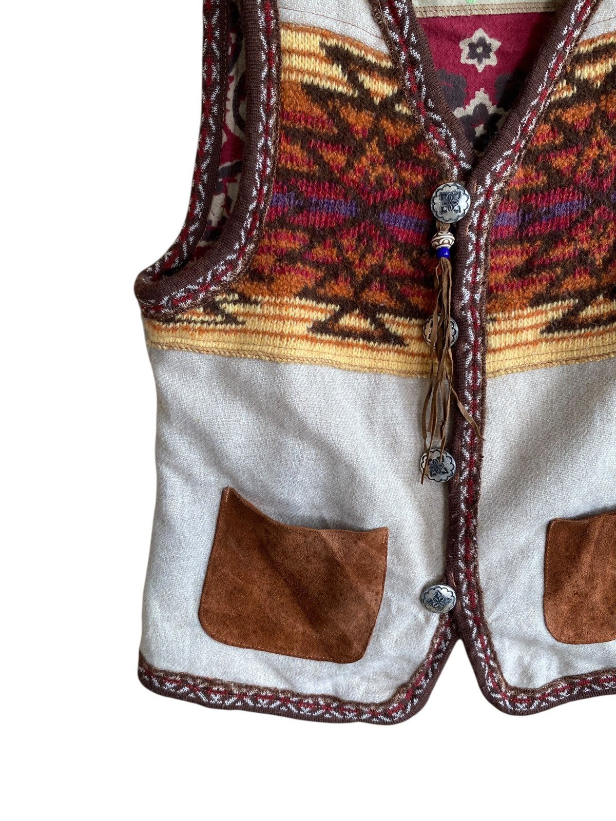 Japanese Brand Vintage Japanese Brand Navajo Vest 1990s Size US M / EU 48-50 / 2 - 3 Thumbnail