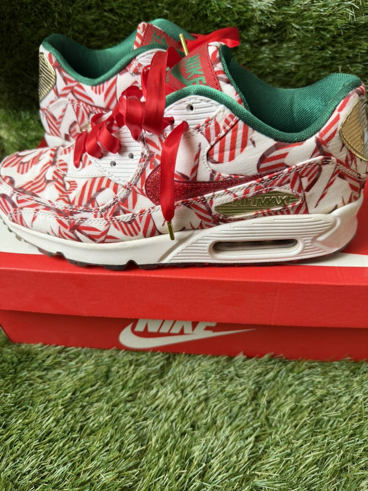 Nike AIR MAX 90 LTR WRAPPED PACK SZ 7.5 Size US 7.5 / EU 40-41 - 1 Thumbnail