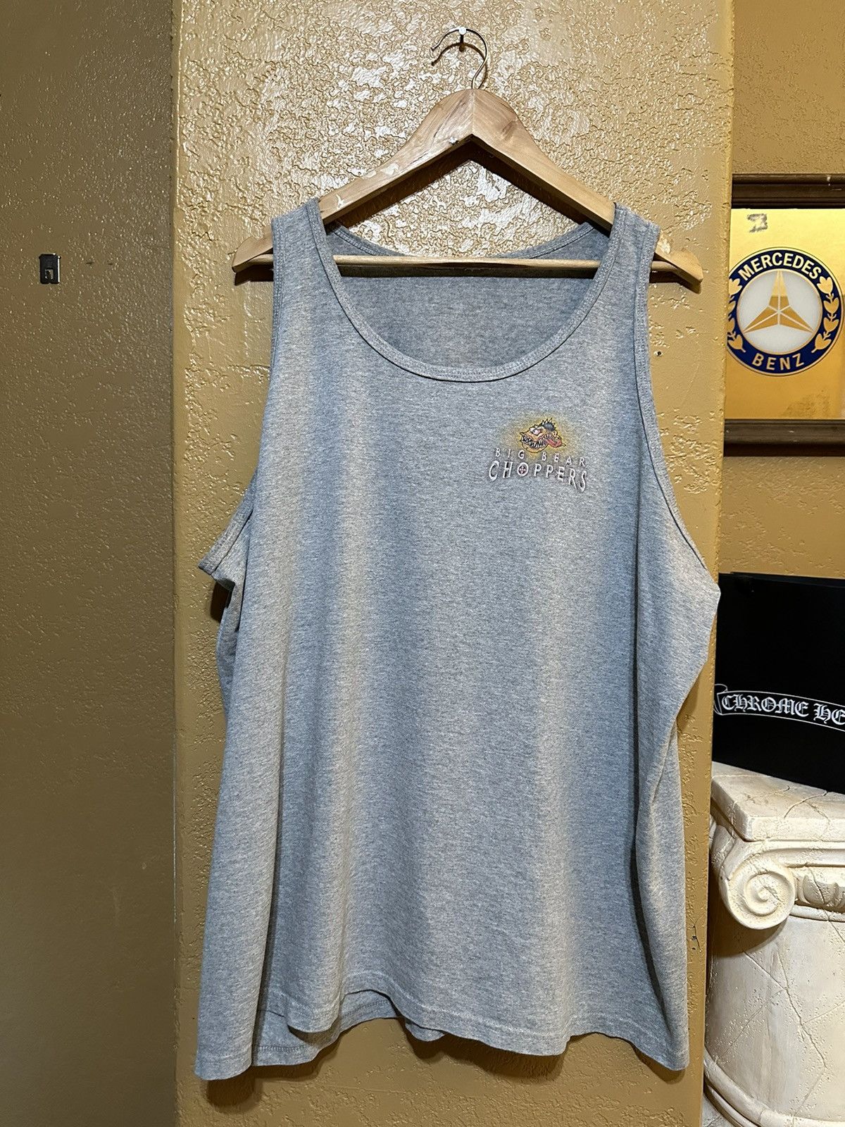 Harley Davidson × Vintage × West Coast Choppers Vintage Big Bear Choppers Tank Top Shirt XL Rat Fink Size US XL / EU 56 / 4 - 3 Thumbnail