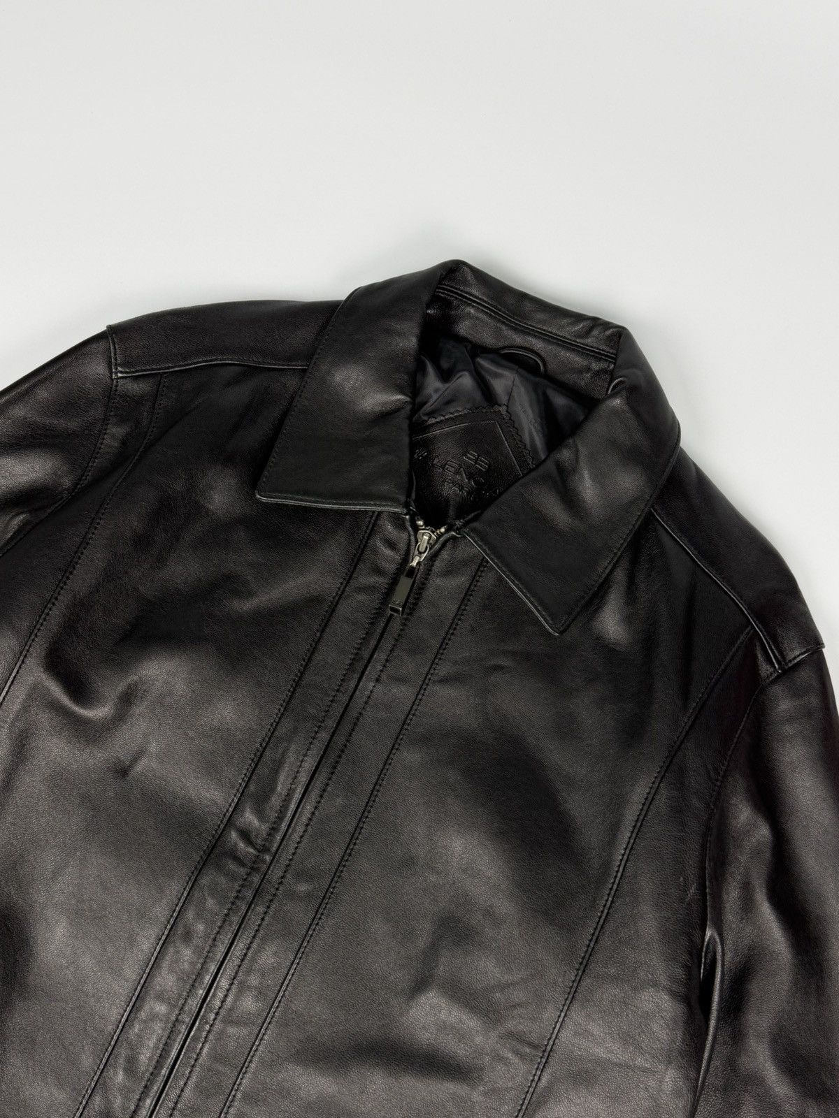 Balenciaga RARE Balenciaga 1997 Nicholas Ghesquière Leather Jacket Size US M / EU 48-50 / 2 - 3 Thumbnail