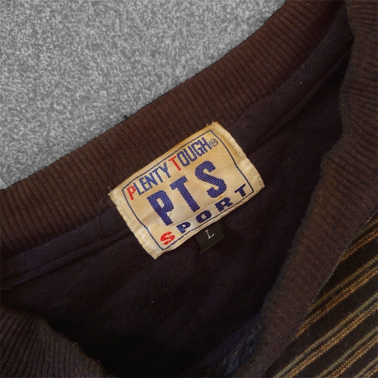 Vintage Plenty Though Sport Stripe Sweatshirt Size US L / EU 52-54 / 3 - 3 Thumbnail