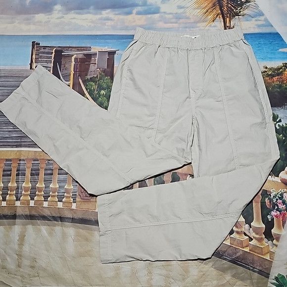 Anthropologie AMO Anthropologie Beige Cream Pants Size Small NWT Size 28" / US 6 / IT 42 - 1 Thumbnail