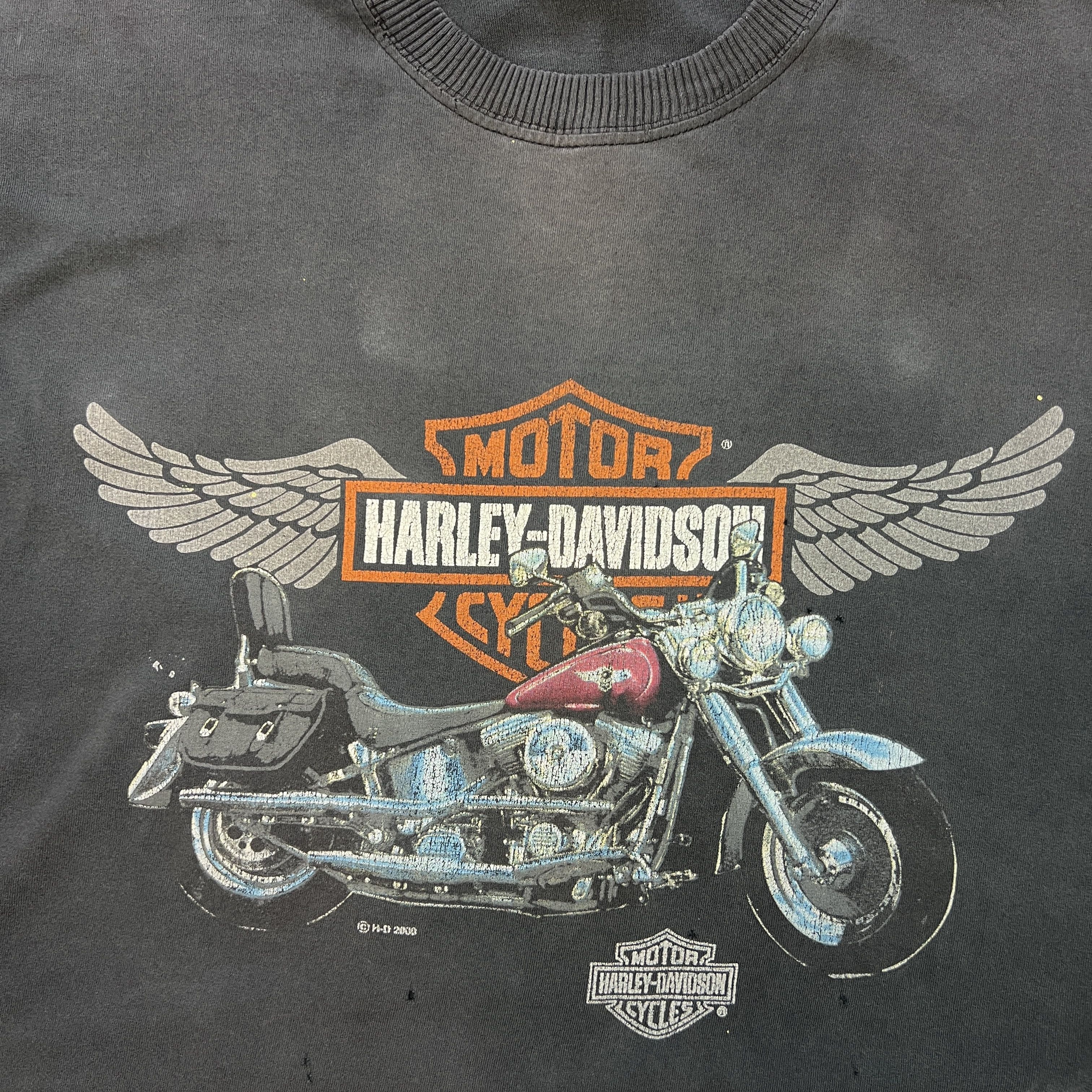 Harley Davidson Vintage Harley Davidson T-Shirt Size US XXL / EU 58 / 5 - 5 Thumbnail