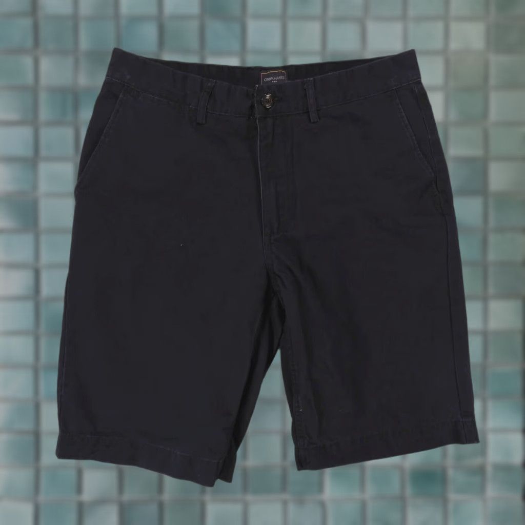Gap Gap Shorts Mens 32 Chino Flat Front GapKhakis Navy Blue School Uniform Size US 32 / EU 48 - 1 Thumbnail