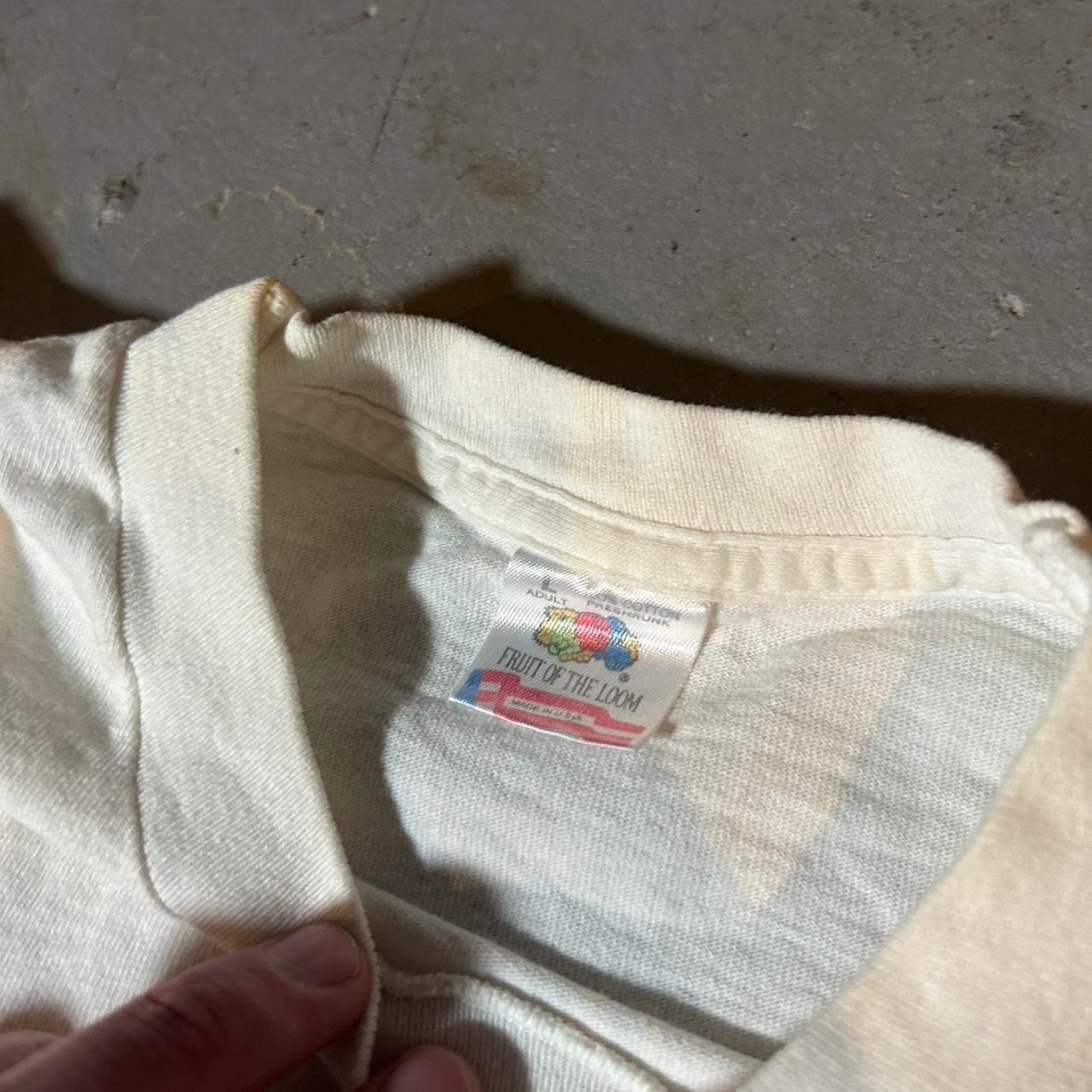 Fruit Of The Loom 90s promotional fruitopia shirt single Size US L / EU 52-54 / 3 - 6 Thumbnail