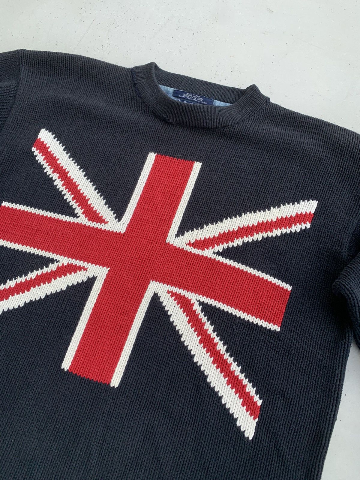 Japanese Brand Tommy Hilfiger Sweater UK Flag Avantgarde Vintage Style Size US M / EU 48-50 / 2 - 4 Thumbnail