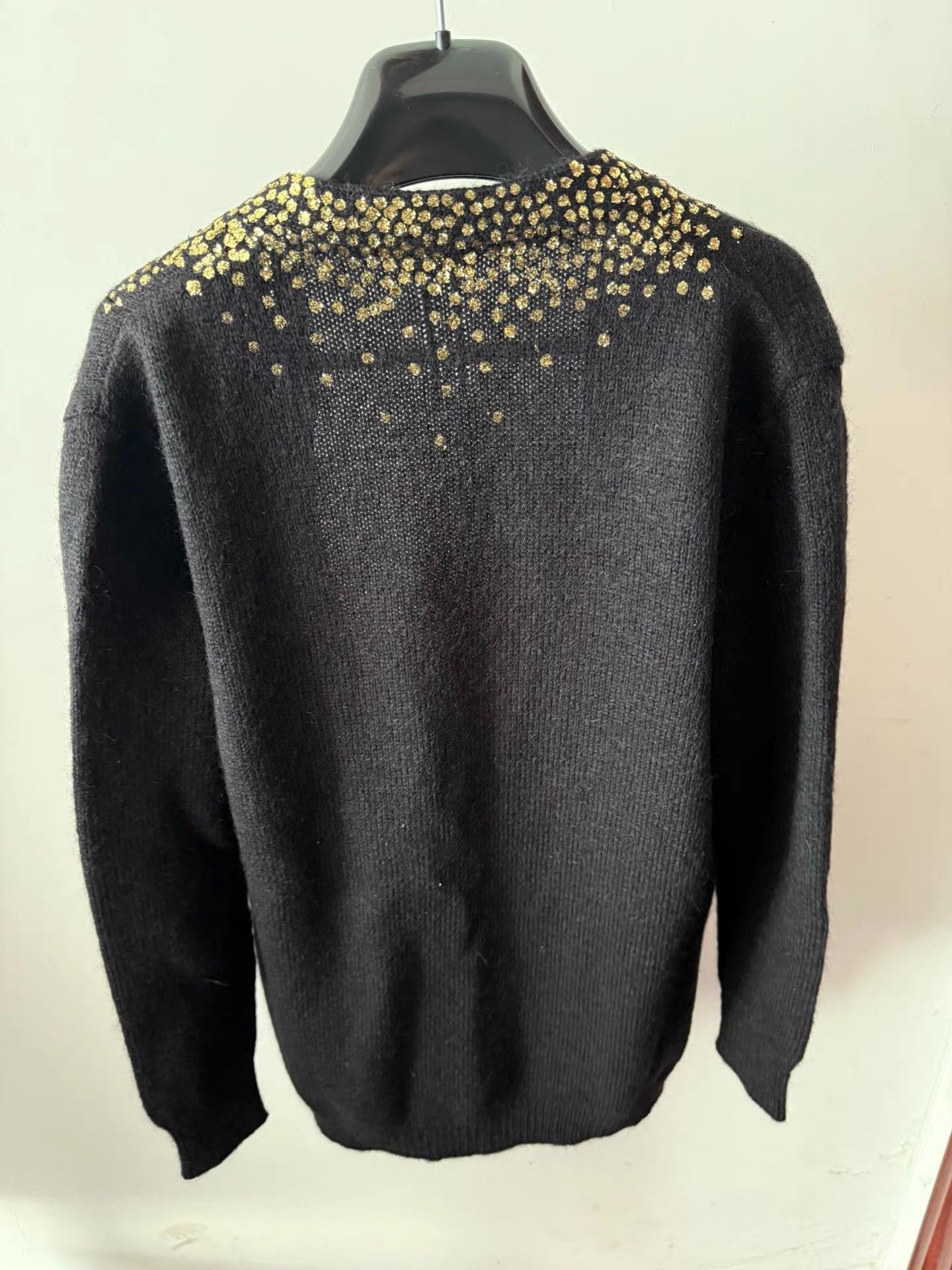 Saint Laurent Paris Saint Laurent Sequin Cardigan Sweater K33 Size US S / EU 44-46 / 1 - 2 Thumbnail
