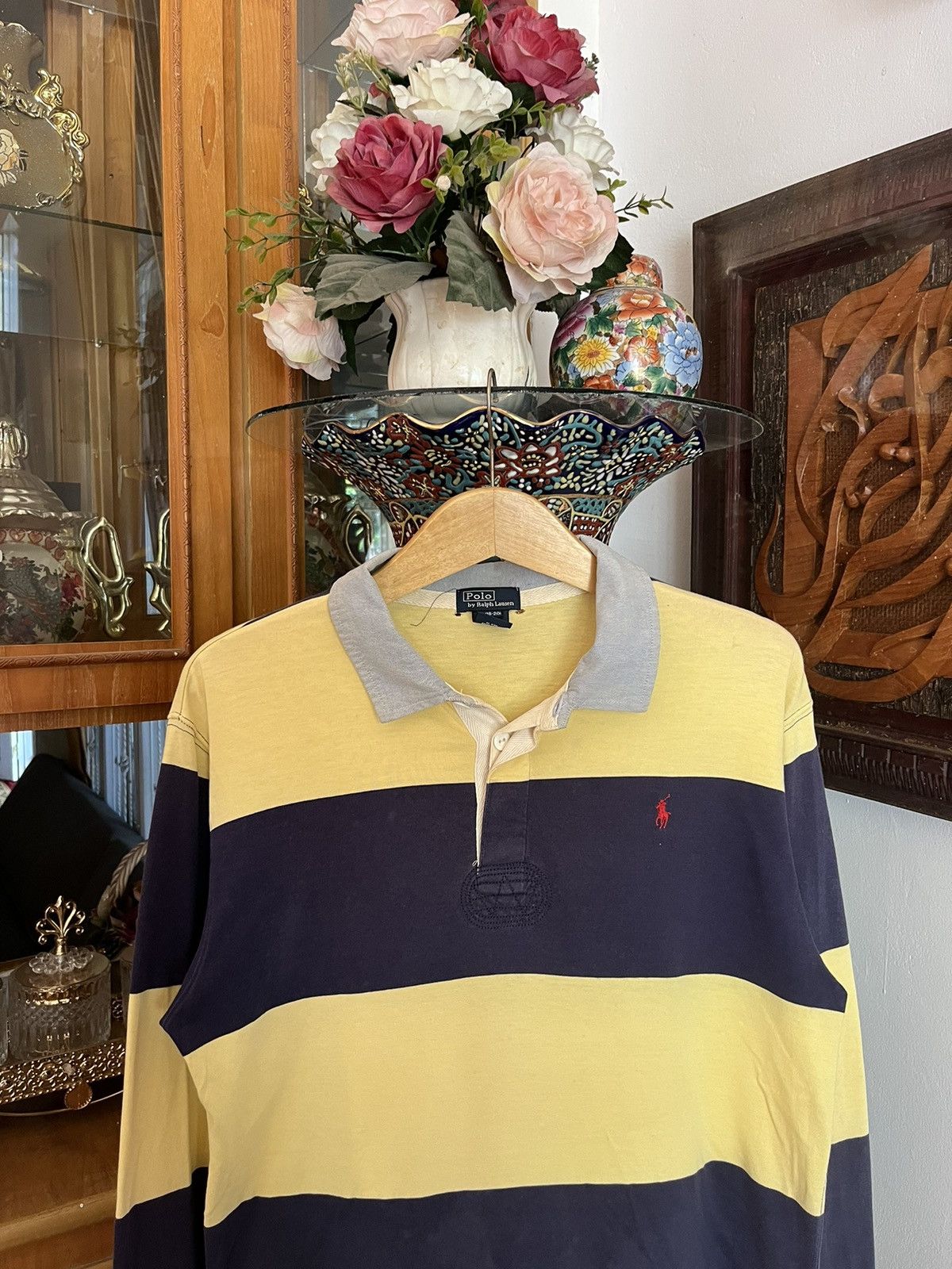 Polo Ralph Lauren Vintage Polo Ralph Lauren Rugby Shirt Size US S / EU 44-46 / 1 - 2 Thumbnail