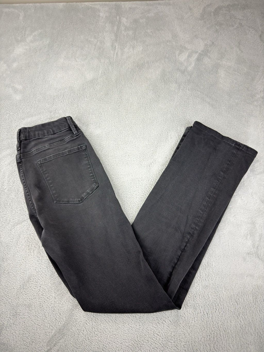 Frame Frame Women's Size 30 W X 32 L Le Mini Boot Zipper Fly Black Size 30" / US 8 / IT 44 - 4 Thumbnail