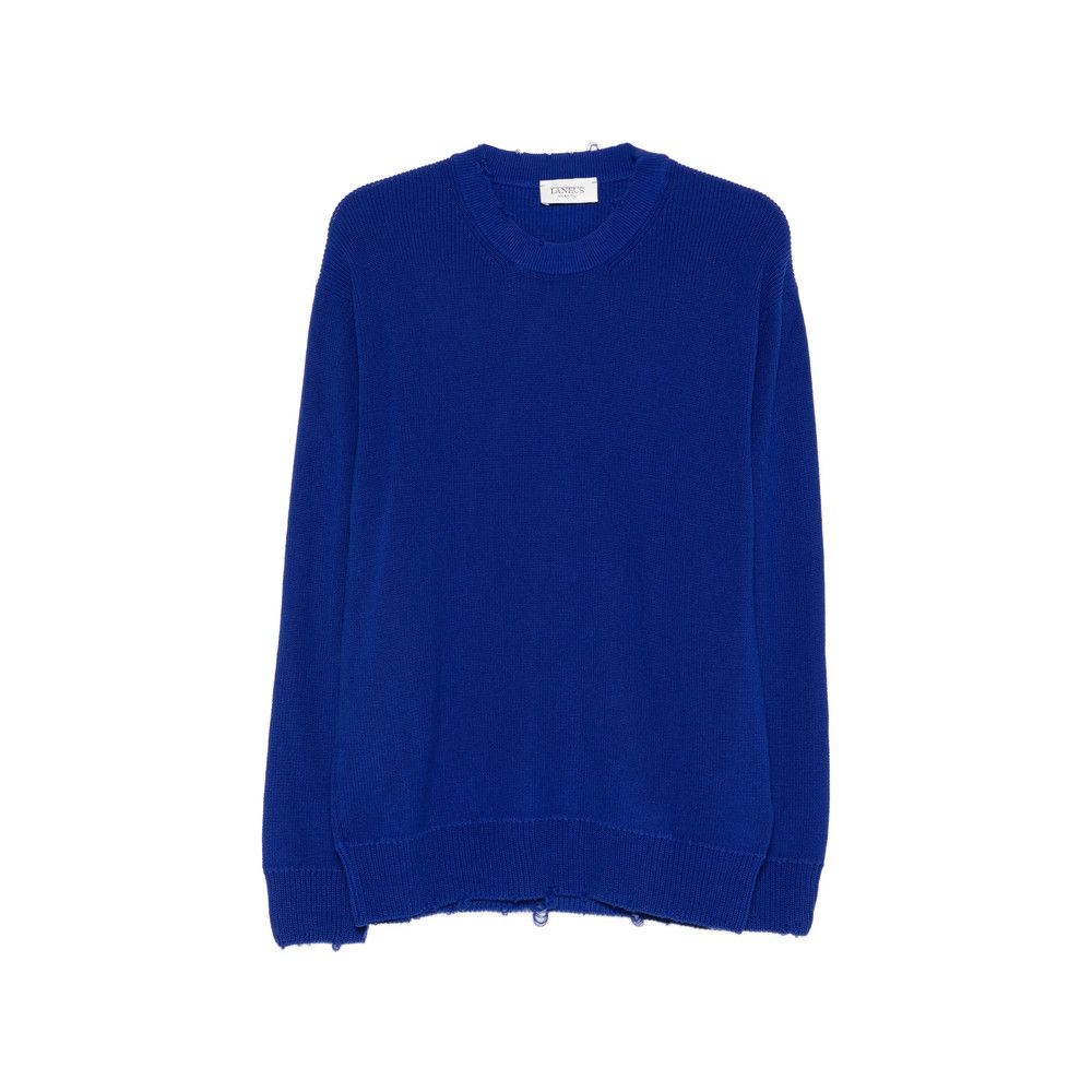 Laneus Laneus BLUE Sweaters & Knitwear - Jumpers Size US M / EU 48-50 / 2 - 1 Thumbnail