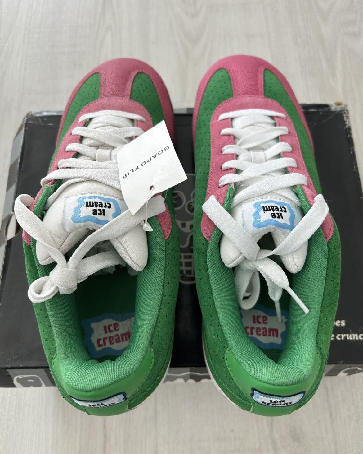 Icecream × Reebok VERY RARE OG 2006 REEBOK X BBC/ICE CREAM BOARDFLIP Size US 10.5 / EU 43-44 - 8 Thumbnail