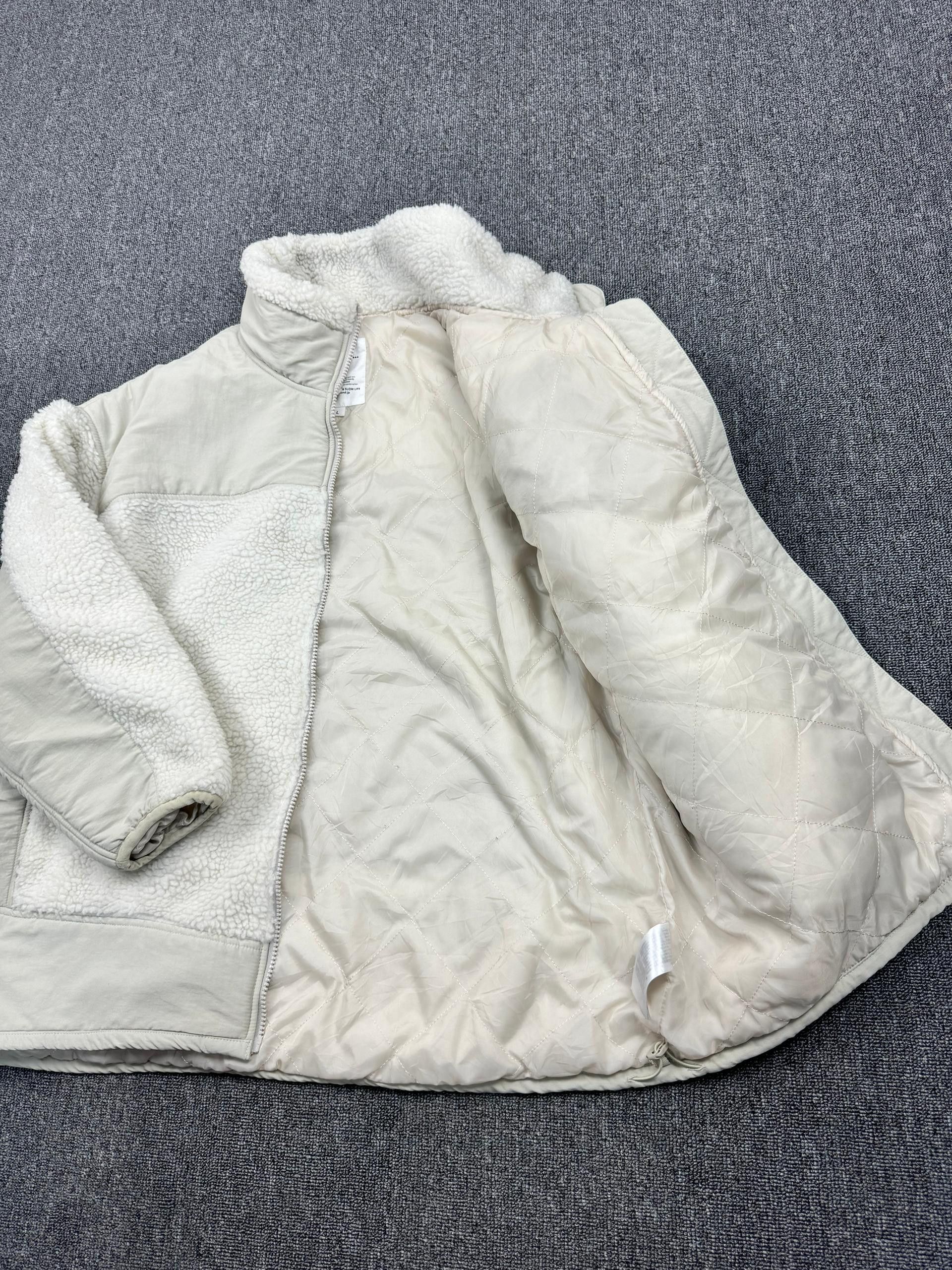 Japanese Brand Niko And Japanese Brand Retro Sherpa Fleece Zipper Jacket Size US L / EU 52-54 / 3 - 7 Thumbnail
