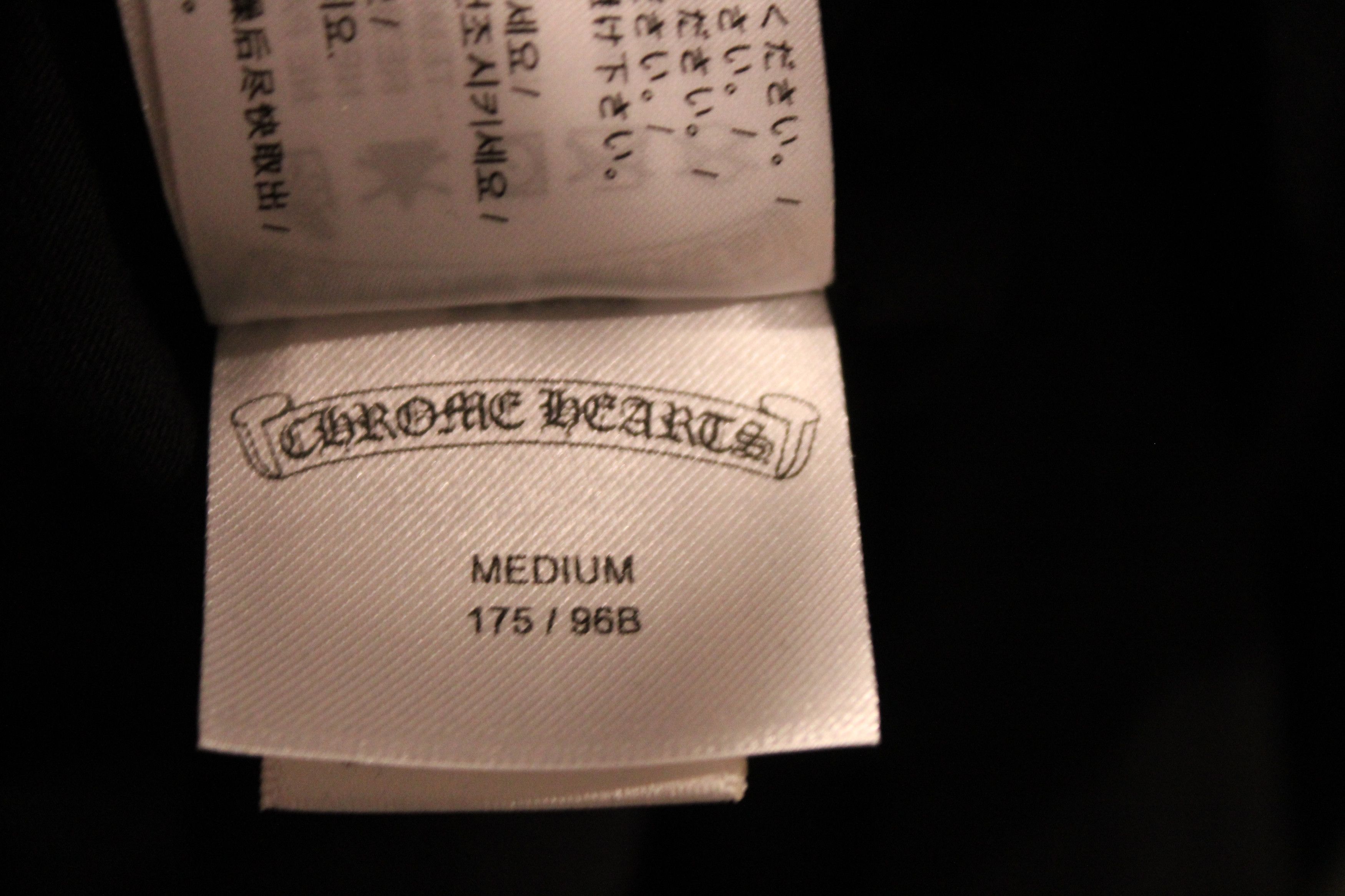 Chrome Hearts CHROME HEARTS NECK LOGO TSHIRT Size US M / EU 48-50 / 2 - 3 Thumbnail