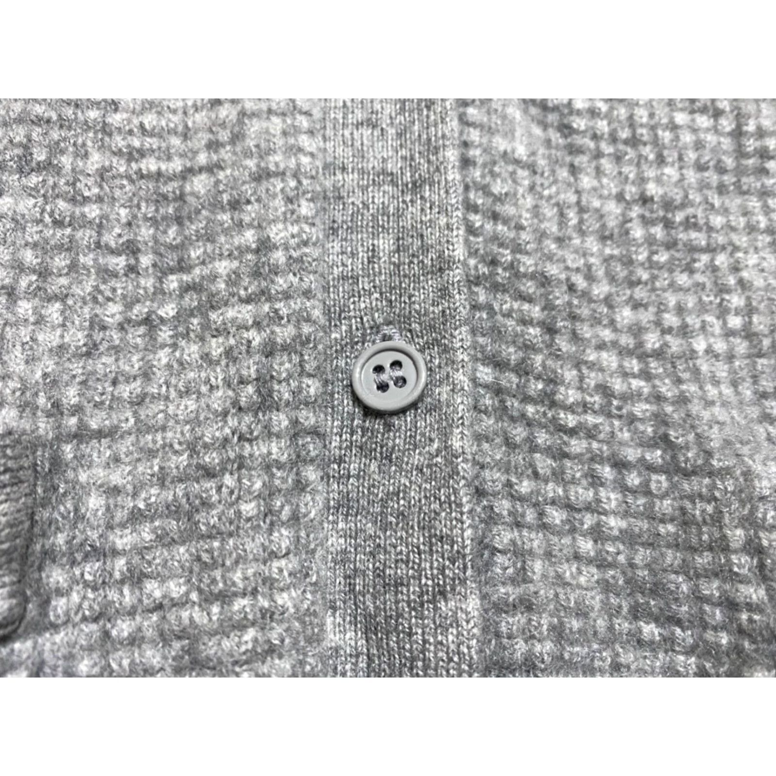 J.Crew J.Crew Cardigan Sweater Women's Small Solid Gray 100% Cashmere V-Neck Button-Up | Knit Casual Size S / US 4 / IT 40 - 4 Thumbnail