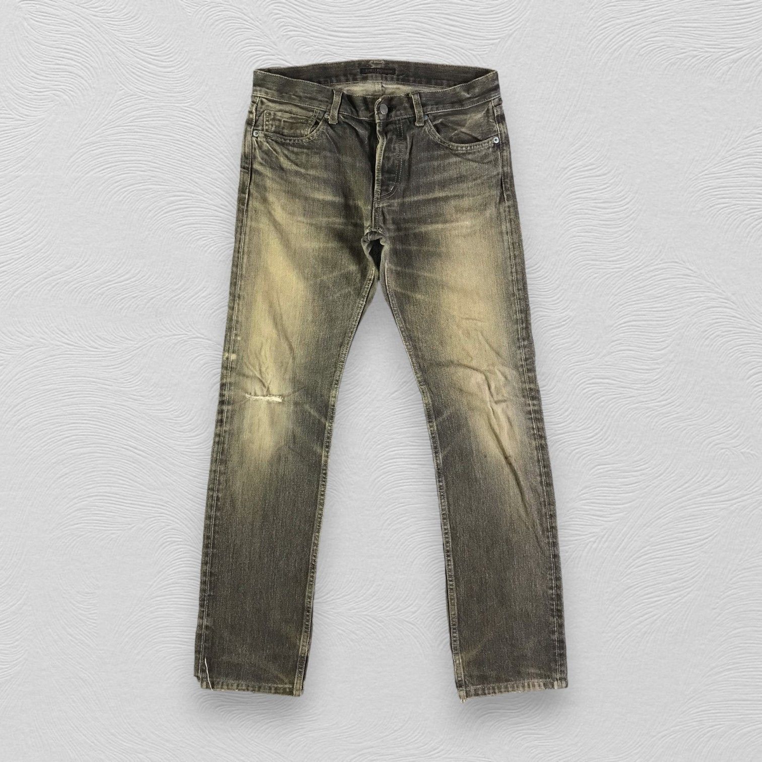 Japanese Brand Spellbound Jeans Rusty Black Denim KJ2493 Size US 30 / EU 46 - 1 Thumbnail