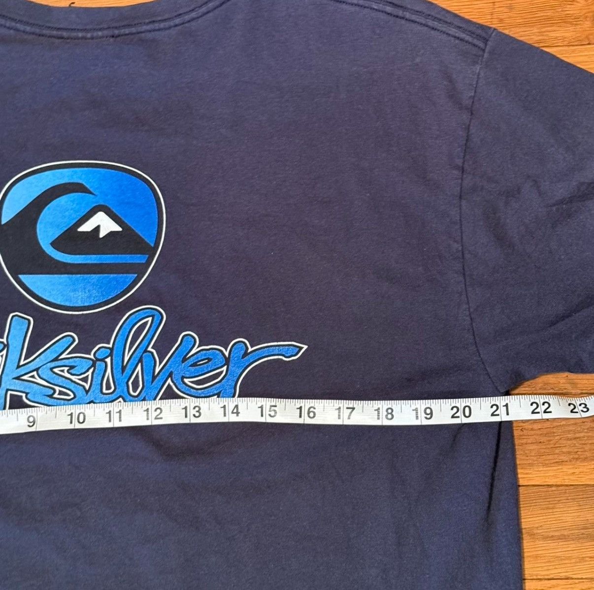 Quiksilver Quiksilver 90s Vintage logo T Shirt Mens RARE y2k Faded Size US L / EU 52-54 / 3 - 5 Thumbnail